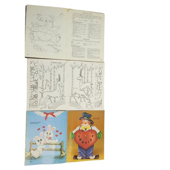 Crafting Books Lot Of 5 Embossing Painting Fabric Stitchery Tole Canvas Applique - Picture 9 of 11